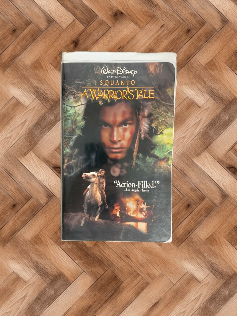​VTG Disney Squanto: A Warrior's Tale VHS Clamshell Classic 📼